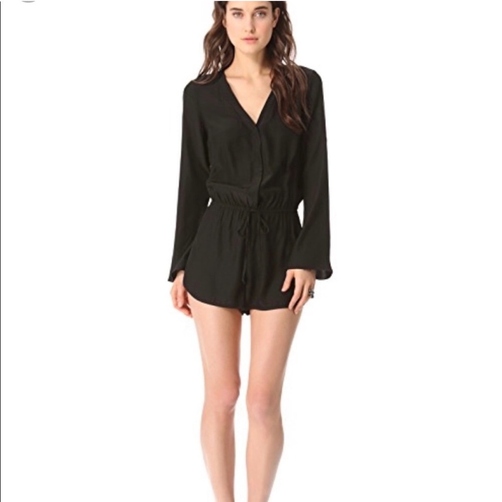 Parker silk romper Medium